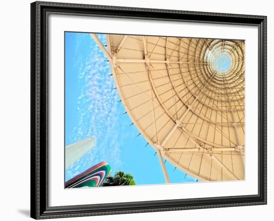 Interior of the White Towers in the Avenue of Europe, Expo 92, Seville, Spain-Felipe Rodriguez-Framed Photographic Print