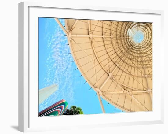 Interior of the White Towers in the Avenue of Europe, Expo 92, Seville, Spain-Felipe Rodriguez-Framed Photographic Print