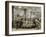 Interior of the Winter Bierhaus in Vienna-Wilhelm Gause-Framed Giclee Print