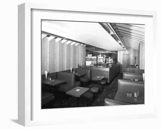 Interior of the Wishing Well Cafe, South Yorkshire, 1960S-Michael Walters-Framed Photographic Print