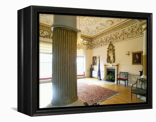 Interior of the Writers Gallery, Dublin Writers Museum, Dublin, County Dublin, Eire (Ireland)-Bruno Barbier-Framed Premier Image Canvas