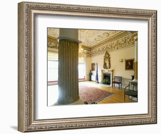 Interior of the Writers Gallery, Dublin Writers Museum, Dublin, County Dublin, Eire (Ireland)-Bruno Barbier-Framed Photographic Print