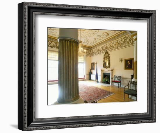 Interior of the Writers Gallery, Dublin Writers Museum, Dublin, County Dublin, Eire (Ireland)-Bruno Barbier-Framed Photographic Print