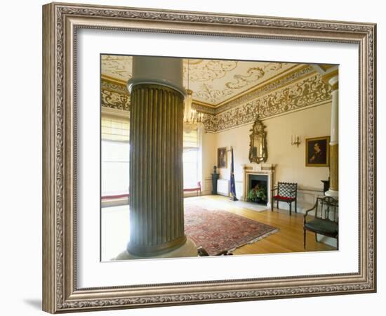 Interior of the Writers Gallery, Dublin Writers Museum, Dublin, County Dublin, Eire (Ireland)-Bruno Barbier-Framed Photographic Print