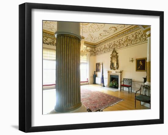 Interior of the Writers Gallery, Dublin Writers Museum, Dublin, County Dublin, Eire (Ireland)-Bruno Barbier-Framed Photographic Print