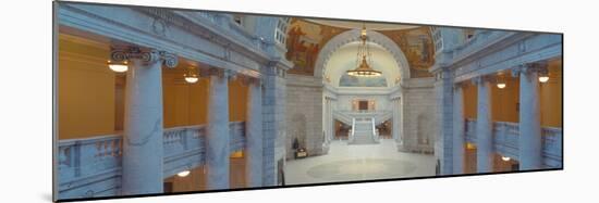 Interior of Utah State Capitol, Salt Lake City, Utah-null-Mounted Photographic Print