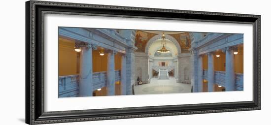 Interior of Utah State Capitol, Salt Lake City, Utah-null-Framed Photographic Print