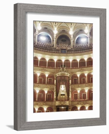 Interior, Opera, Rome, Lazio, Italy-John Ross-Framed Photographic Print