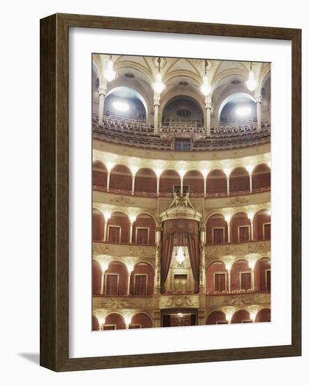 Interior, Opera, Rome, Lazio, Italy-John Ross-Framed Photographic Print