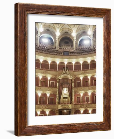 Interior, Opera, Rome, Lazio, Italy-John Ross-Framed Photographic Print