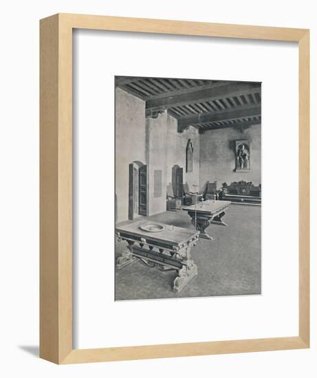 'Interior Palazzo Davanzati, Florence. With Two 16th Century Tables', 1928-Unknown-Framed Photographic Print