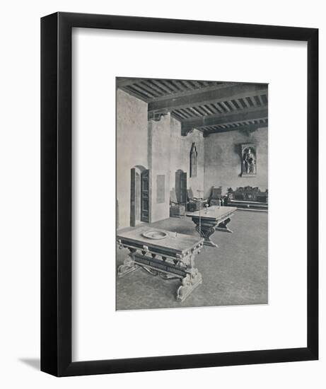 'Interior Palazzo Davanzati, Florence. With Two 16th Century Tables', 1928-Unknown-Framed Photographic Print