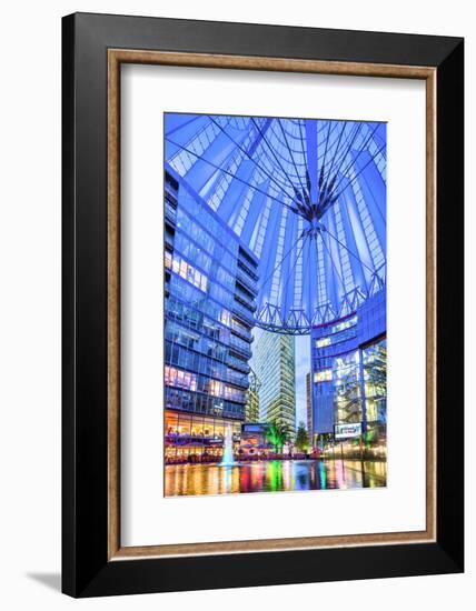 Interior, Potsdamer Platz, Berlin, Germany-Sabine Lubenow-Framed Photographic Print