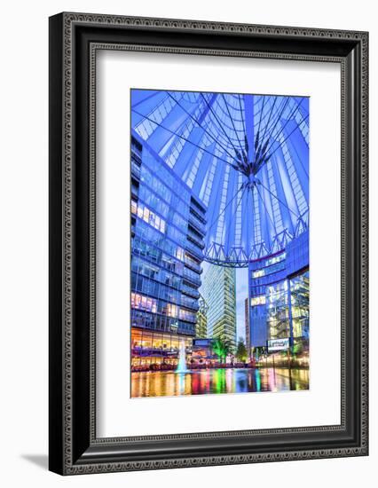 Interior, Potsdamer Platz, Berlin, Germany-Sabine Lubenow-Framed Photographic Print