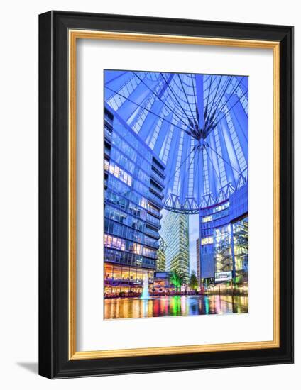 Interior, Potsdamer Platz, Berlin, Germany-Sabine Lubenow-Framed Photographic Print