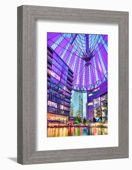 Interior, Potsdamer Platz, Berlin, Germany-Sabine Lubenow-Framed Photographic Print