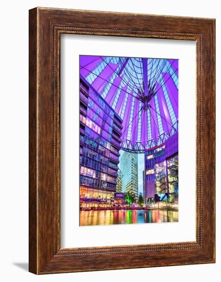 Interior, Potsdamer Platz, Berlin, Germany-Sabine Lubenow-Framed Photographic Print