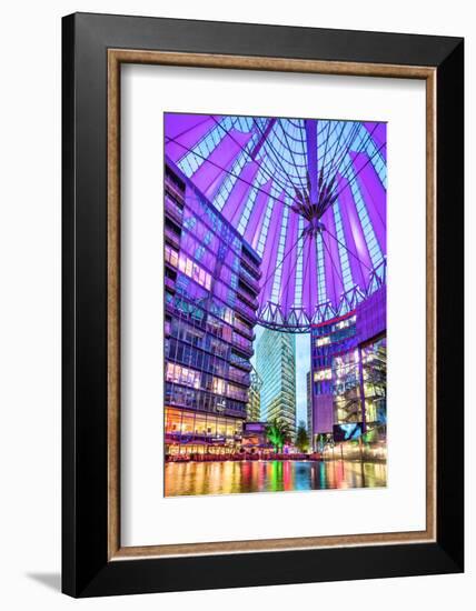 Interior, Potsdamer Platz, Berlin, Germany-Sabine Lubenow-Framed Photographic Print