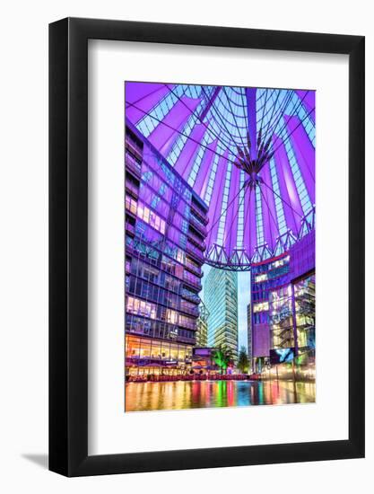 Interior, Potsdamer Platz, Berlin, Germany-Sabine Lubenow-Framed Photographic Print