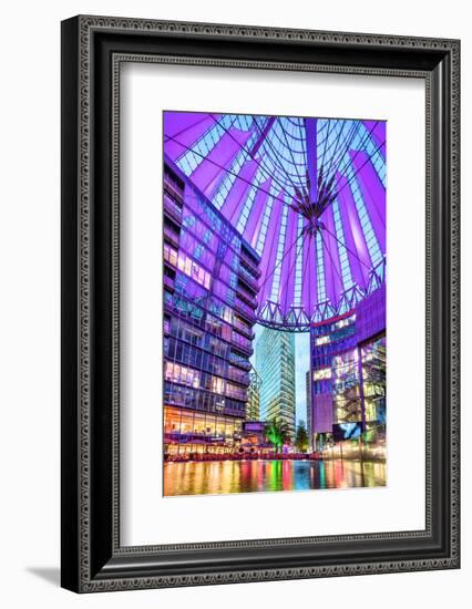 Interior, Potsdamer Platz, Berlin, Germany-Sabine Lubenow-Framed Photographic Print