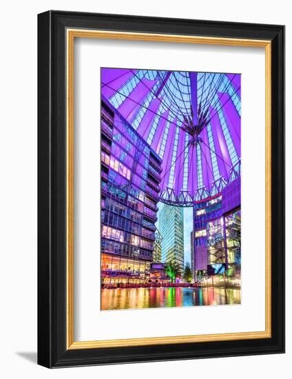 Interior, Potsdamer Platz, Berlin, Germany-Sabine Lubenow-Framed Photographic Print