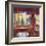 Interior Rojo en Paris-Manel Doblas-Framed Giclee Print