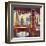 Interior Rojo en Paris-Manel Doblas-Framed Giclee Print