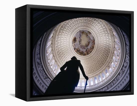 Interior Rotunda US Capitol Building-Carol Highsmith-Framed Stretched Canvas