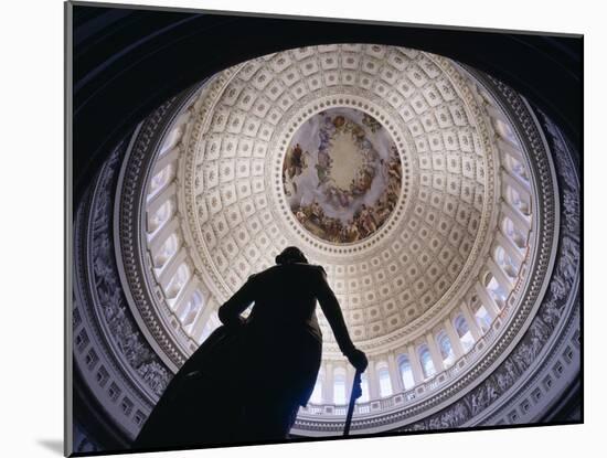 Interior Rotunda US Capitol Building-Carol Highsmith-Mounted Photo