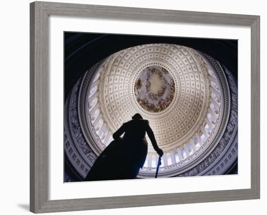 Interior Rotunda US Capitol Building-Carol Highsmith-Framed Photo