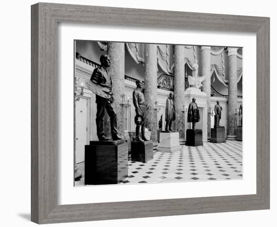 Interior Rotunda US Capitol Building-Carol Highsmith-Framed Photo