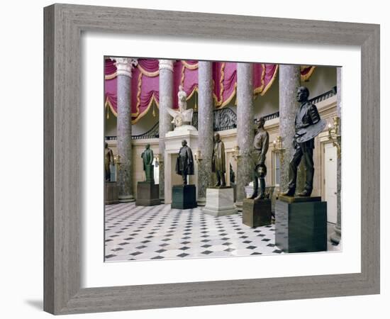 Interior Rotunda US Capitol Building-Carol Highsmith-Framed Photo