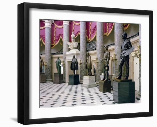 Interior Rotunda US Capitol Building-Carol Highsmith-Framed Photo