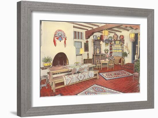 Interior, Southwest Home-null-Framed Art Print