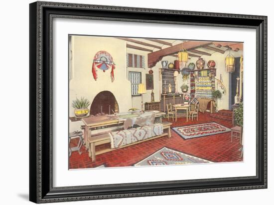 Interior, Southwest Home-null-Framed Art Print