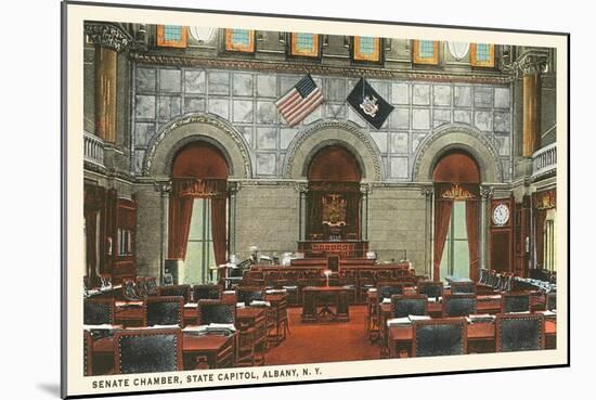 Interior, State House, Albany, New York-null-Mounted Art Print