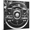 Interior Steering Panel and Steering Wheel of Italian Isotta Fraschini Being Shown at the Auto Show-Tony Linck-Mounted Photographic Print