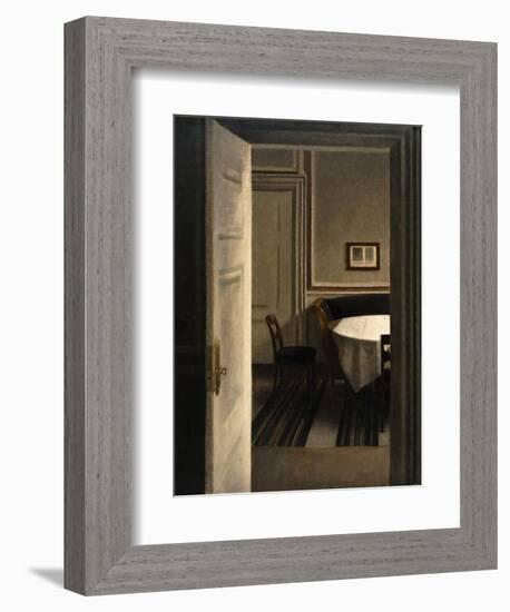 Interior, Strandgade 30, 1904-Vilhelm Hammershoi-Framed Giclee Print