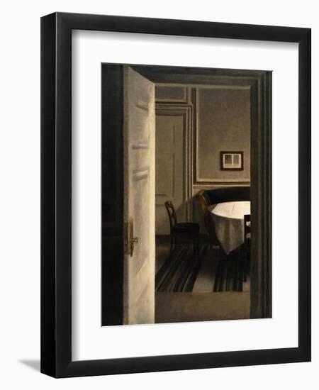 Interior, Strandgade 30, 1904-Vilhelm Hammershoi-Framed Giclee Print