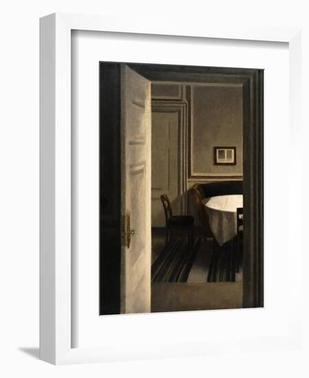 Interior, Strandgade 30, 1904-Vilhelm Hammershoi-Framed Giclee Print