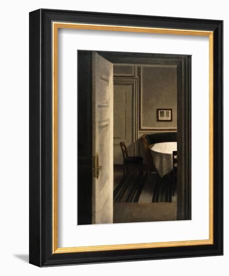 Interior, Strandgade 30, 1904-Vilhelm Hammershoi-Framed Giclee Print