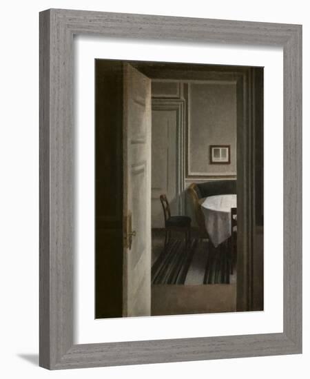 Interior, Strandgade 30, 1904-Vilhelm Hammershoi-Framed Giclee Print