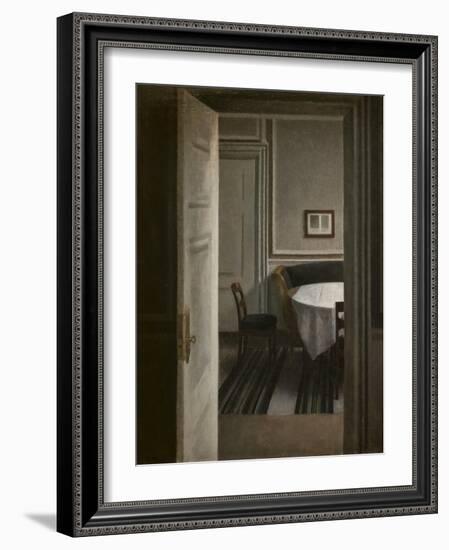 Interior, Strandgade 30, 1904-Vilhelm Hammershoi-Framed Giclee Print