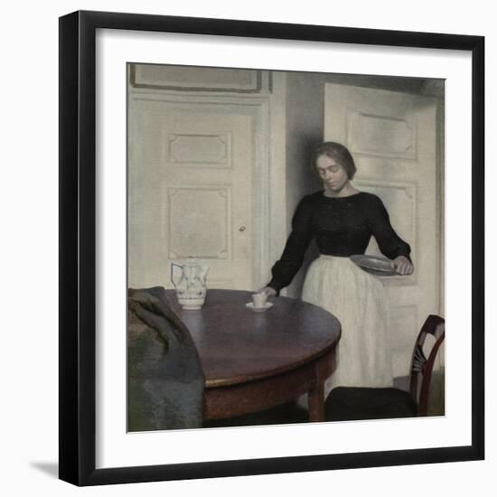 Interior, Strandgade 30, detail, 1899-Vilhelm Hammershoi-Framed Giclee Print