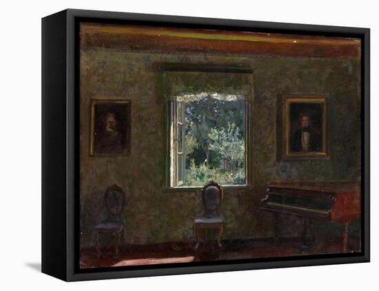 Interior. Sunny Day-Stanislav Yulianovich Zhukovsky-Framed Premier Image Canvas