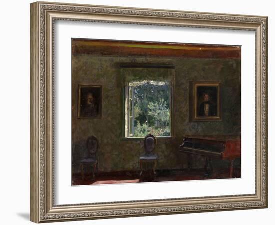 Interior. Sunny Day-Stanislav Yulianovich Zhukovsky-Framed Giclee Print