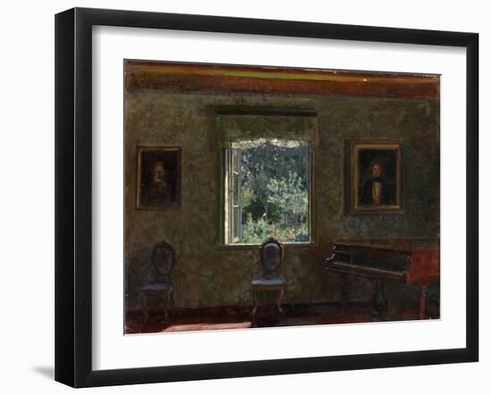 Interior. Sunny Day-Stanislav Yulianovich Zhukovsky-Framed Giclee Print