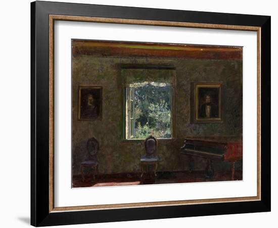 Interior. Sunny Day-Stanislav Yulianovich Zhukovsky-Framed Giclee Print