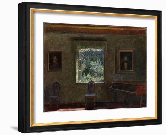 Interior. Sunny Day-Stanislav Yulianovich Zhukovsky-Framed Giclee Print