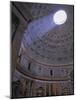 Interior, the Pantheon, Rome, Lazio, Italy, Europe-John Miller-Mounted Photographic Print